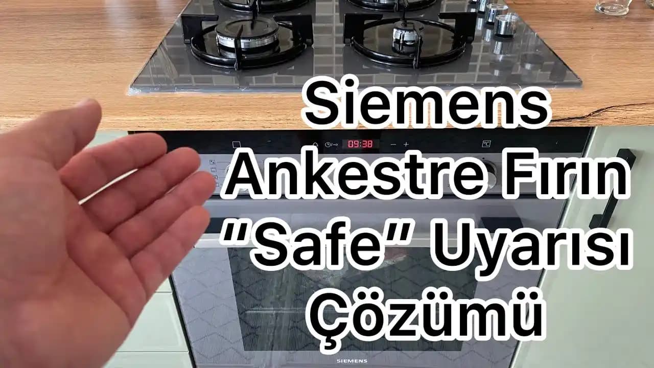 Siemens Fırın Safe Teknolojisi: Güvenlik, Enerji Verimliliği ve Kullanım Kolaylığı