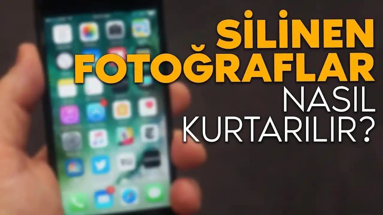 Silinmiş Fotoğrafları Geri Getirme Yöntemleri ve Veri Kurtarma Rehberi