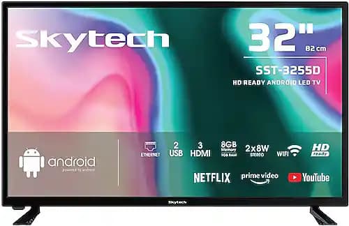Skytech 32 İnç Monitör: Geniş Ekran, Yüksek Performans ve Ergonomik Tasarım