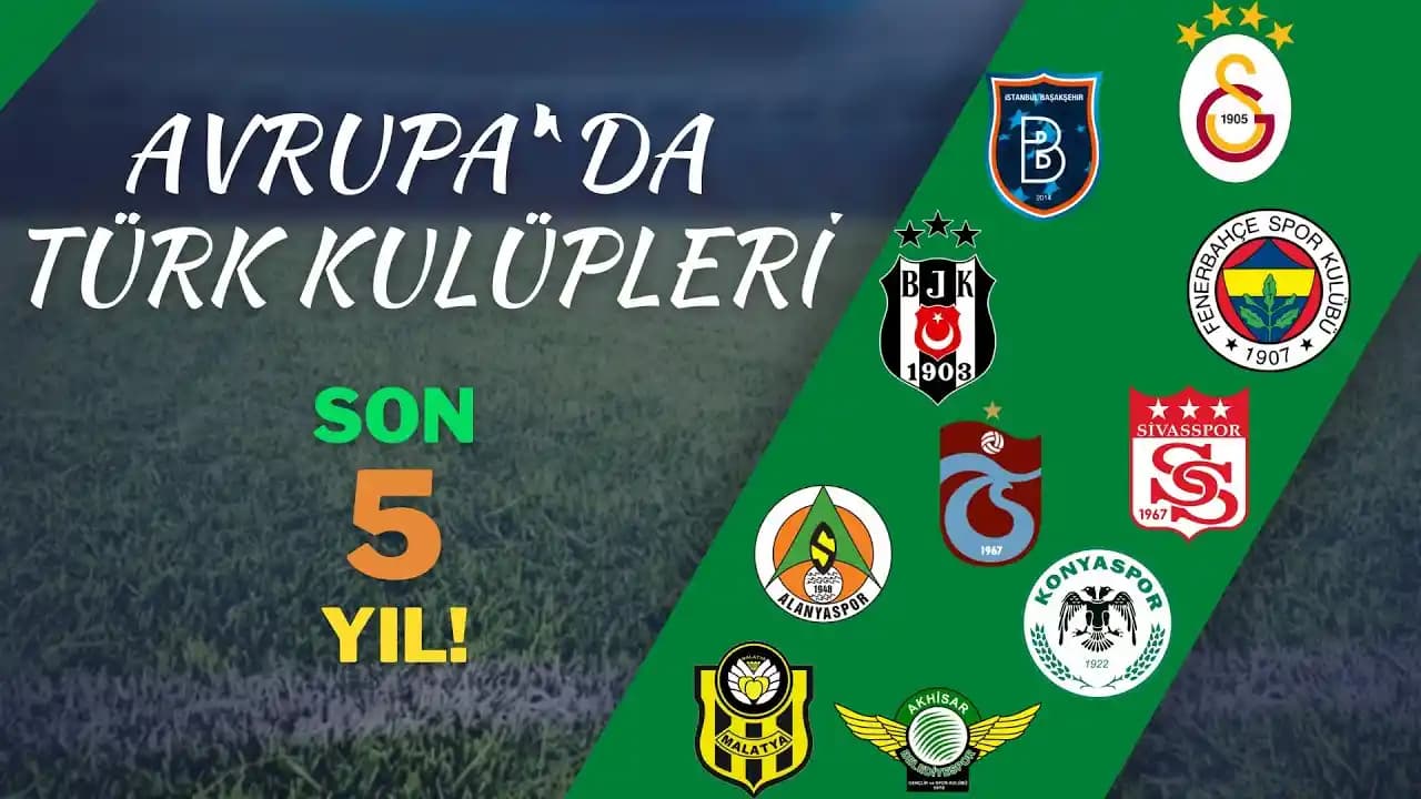 Son 5 Yılda Avrupa'da En Çok Puan Toplayan Türk Takımı: Galatasaray'ın Başarıları