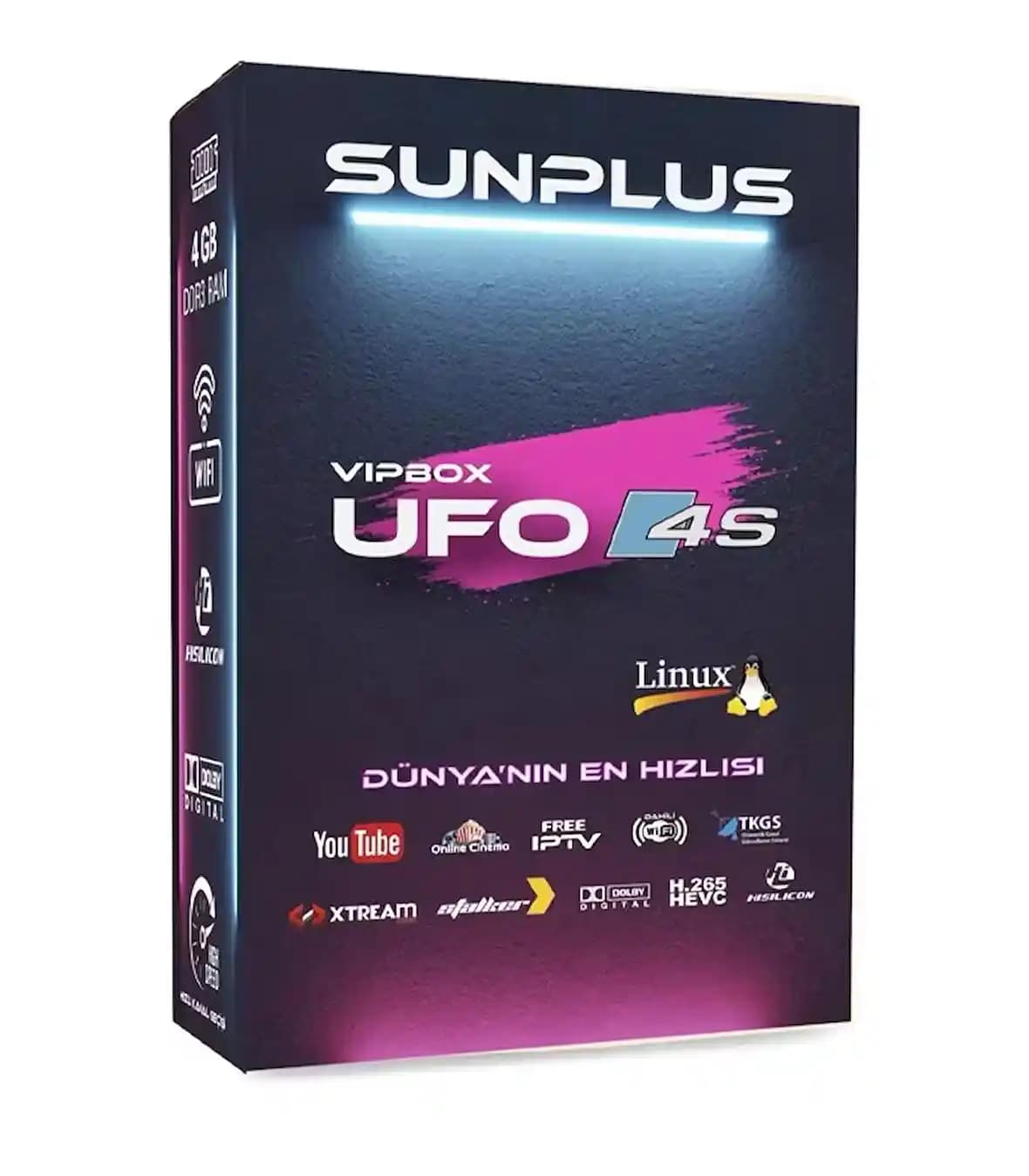 Sunplus UFO 4S Uydu Alıcısı Kullanım Kılavuzu ve Kurulum Rehberi