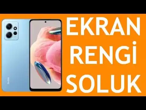 Telefon Ekran Rengi Solukluğu: Nedenleri, Teşhis Yöntemleri ve Çözüm Önerileri