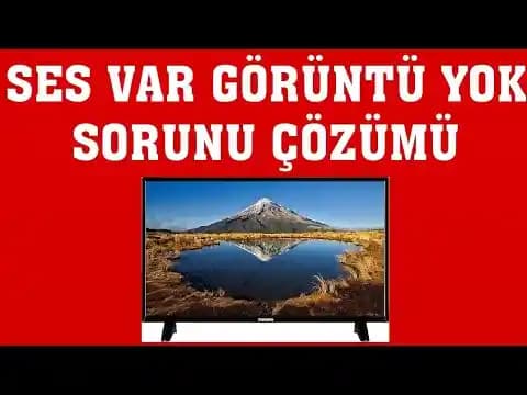 Telefunken TV Ses Var Görüntü Yok Sorunu ve Etkili Çözüm Yöntemleri