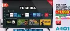 Toshiba 43UV2363DT: Uygun Fiyatlı 43 İnç 4K HDR Akıllı Televizyon Özellikleri
