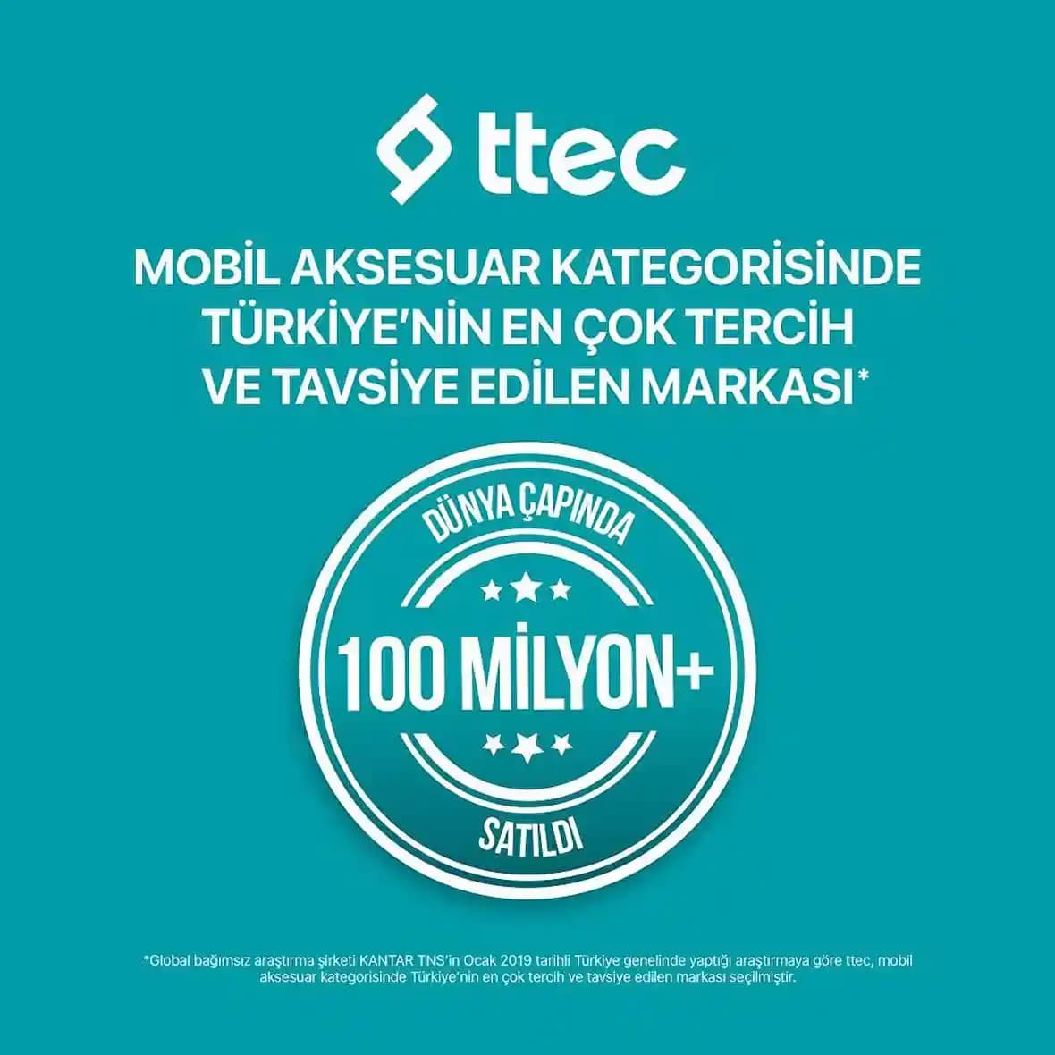 ttec AirCharger Quattro M çoklu cihaz şarjında hızlı ve dayanıklı taşınabilir çözüm