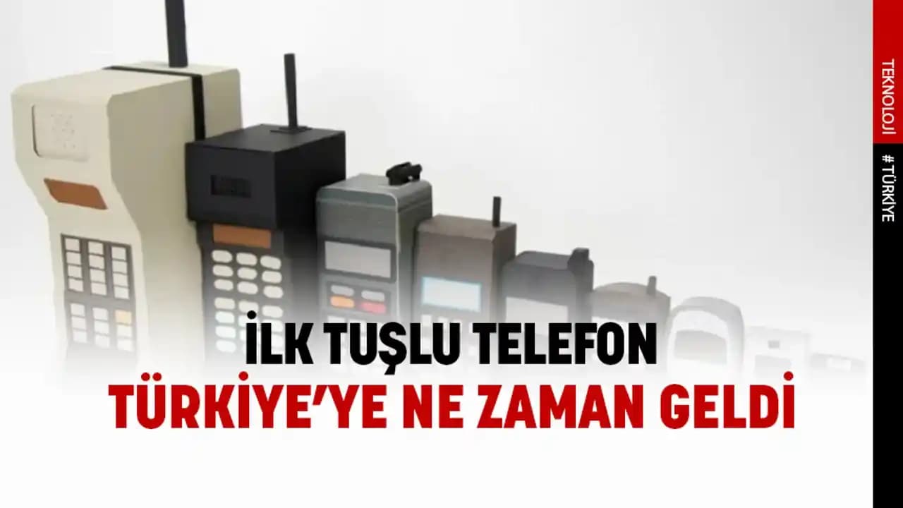 Türkiye'ye İlk Cep Telefonunun Gelişi ve GSM Teknolojisinin Yaygınlaşması (1989-1994)