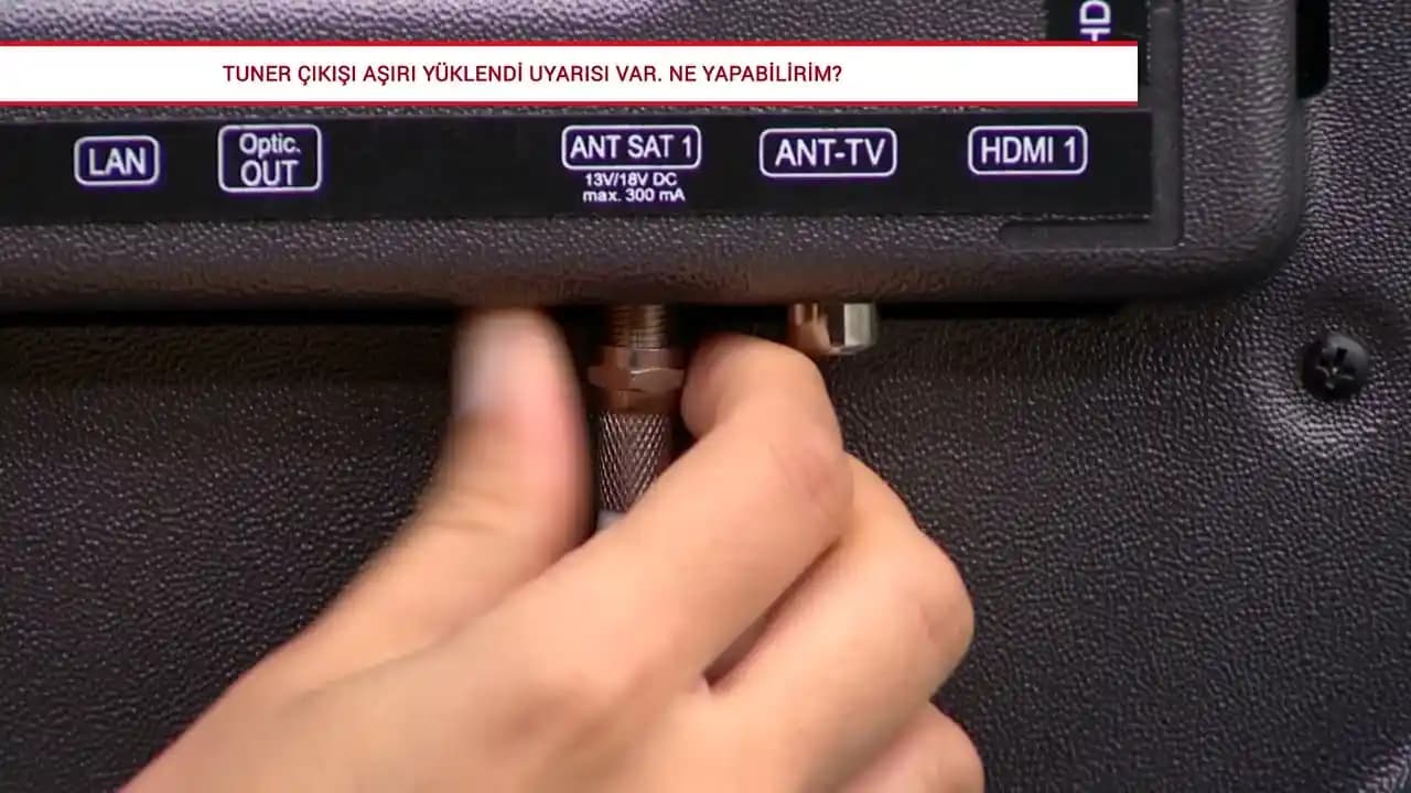 Vestel Tuner Çıkışı Aşırı Yüklendi Ne Demek? Sorun ve Çözüm Önerileri