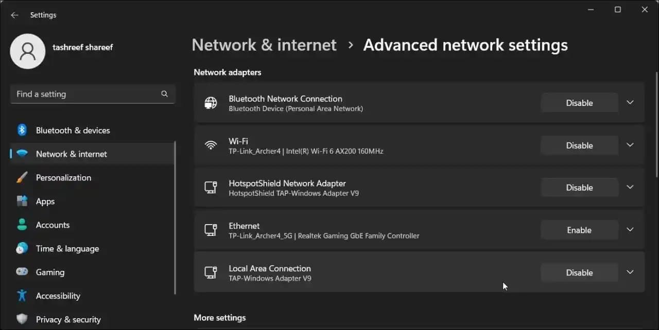 Windows 11'de Ethernet Bağlantısı Operasyonel Görünürken Bağlantısız Hatası ve Çözüm Yöntemleri
