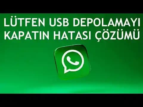 USB Depolamayı Kapatmak: Güvenlik ve Performans İçin USB Depolama Yönetimi Yöntemleri