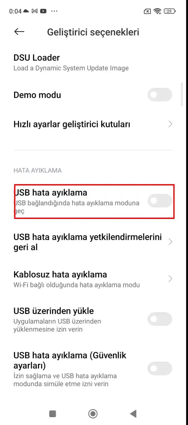 USB Hata Ayıklama Rehberi: Android Cihazlar İçin Bağlantı ve Sorun Çözümü