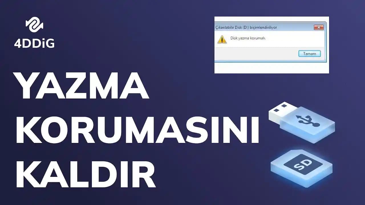 USB Yazma Korumasını Kaldırma Yöntemleri ve Pratik Çözümler Rehberi