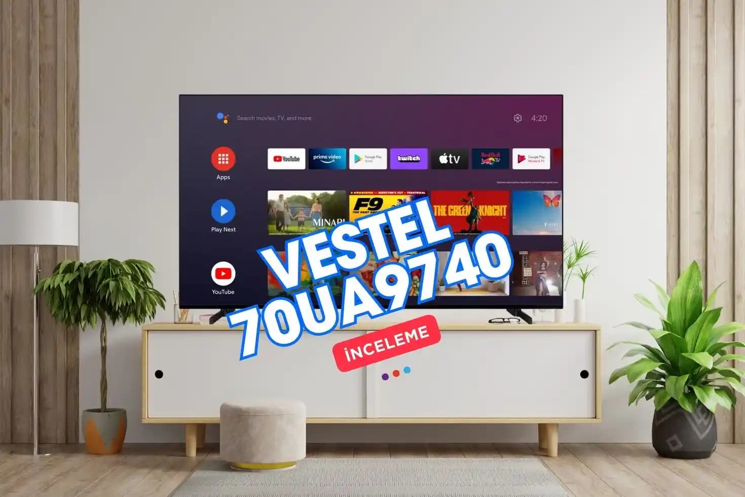 Vestel 70UA9740 İncelemesi: Geniş Ekran ve Akıllı TV Özellikleriyle Yeni Nesil Televizyon