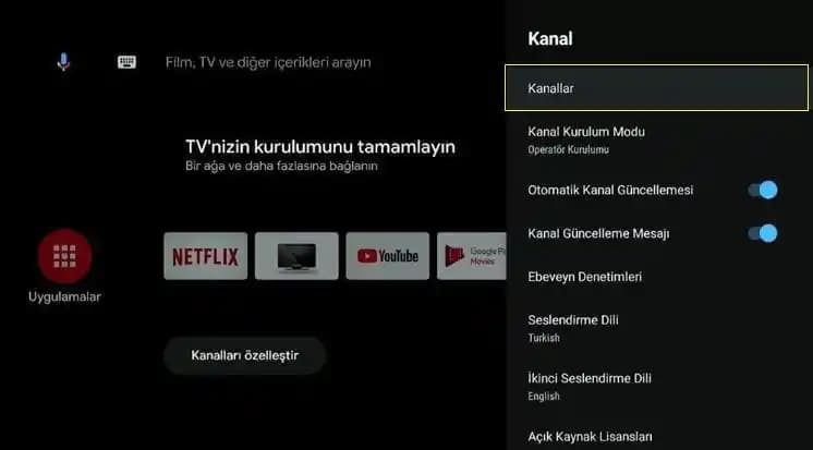 Vestel Android TV'de Manuel Kanal Arama: Adım Adım Kılavuz ve İpuçları