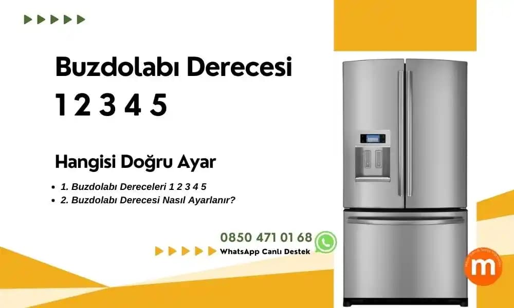 Vestel Buzdolabı Dereceleri 1-5: Doğru Ayarlarla Enerji Tasarrufu ve Gıda Koruma