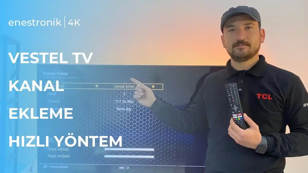 Vestel Televizyonlarda Kanal Arama Rehberi: Otomatik ve Manuel Yöntemler