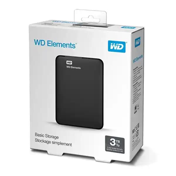 WD Elements IntelliPower 3TB: Yüksek Kapasiteli ve Dayanıklı Harici Sabit Disk Çözümü