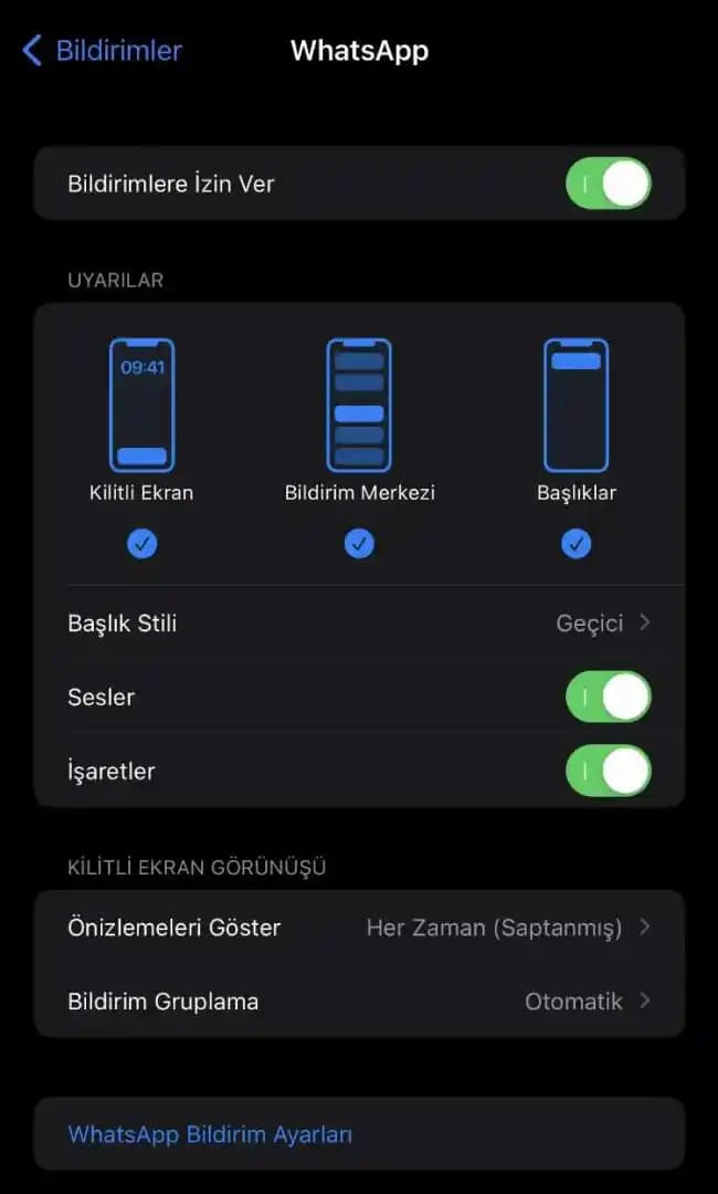 WhatsApp Mesajlarının Ana Ekranda Görünmesini Engelleme ve Gizliliği Artırma Yöntemleri