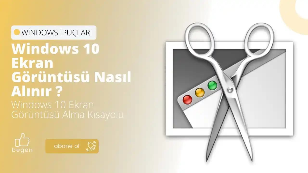Windows Ekran Görüntüsü Alma Kısayolları ve Pratik Yöntemlerle Hızlı Yakalama