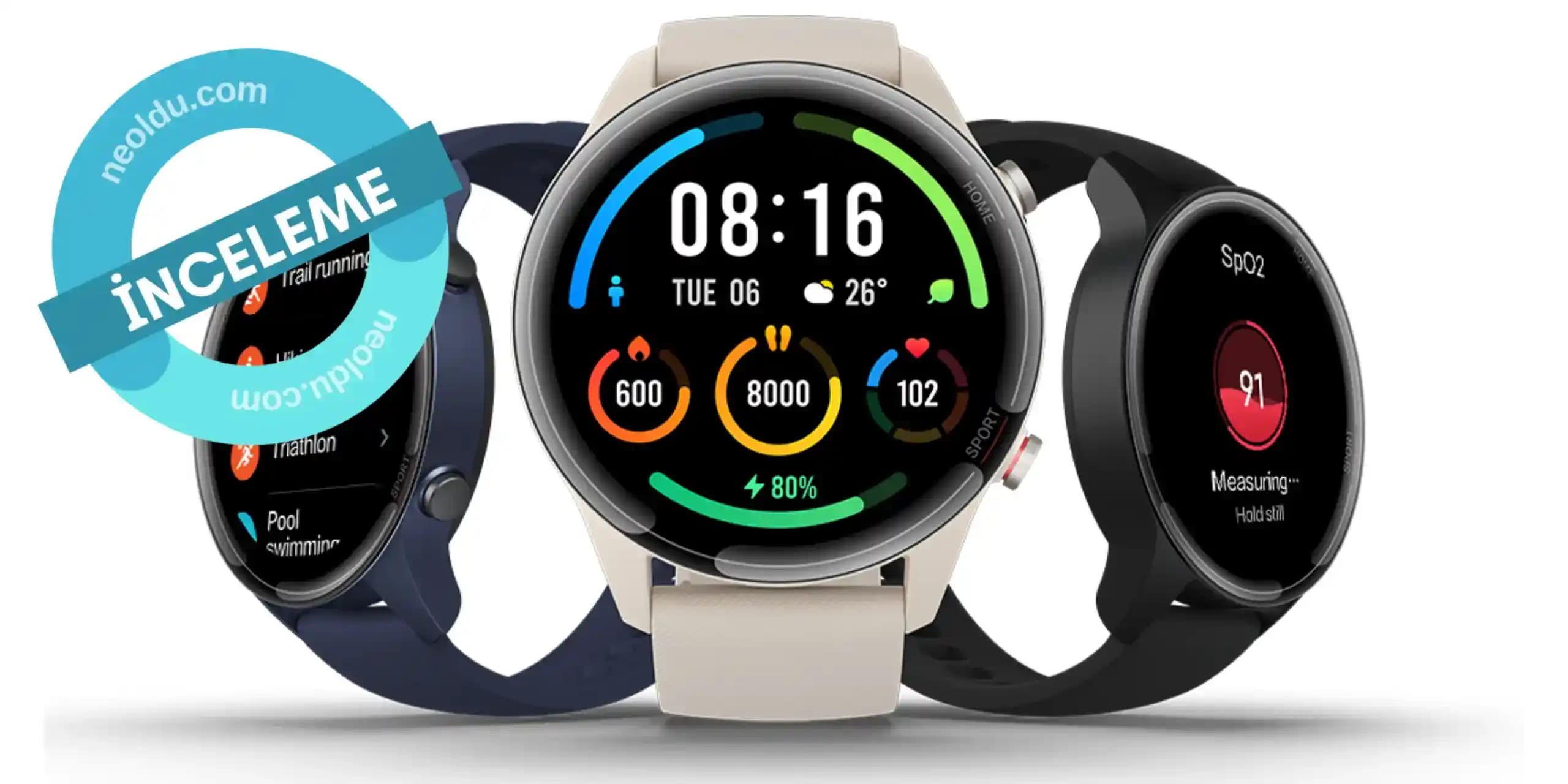 Xiaomi Mi Watch Akıllı Saat: Sağlık, Performans ve Şıklığı Bileğinizde Birleştirin