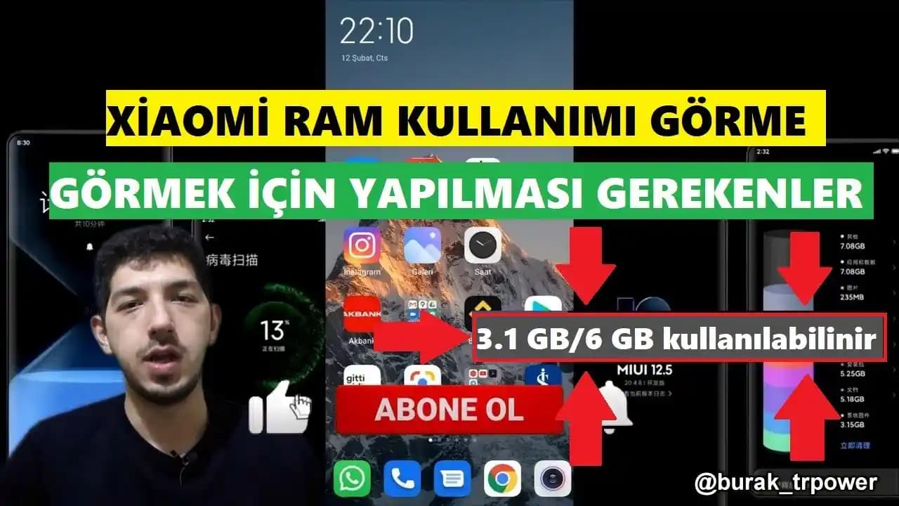 Xiaomi Telefonlarda RAM Kullanımı Görme ve Yönetme Yöntemleri ve İpuçları