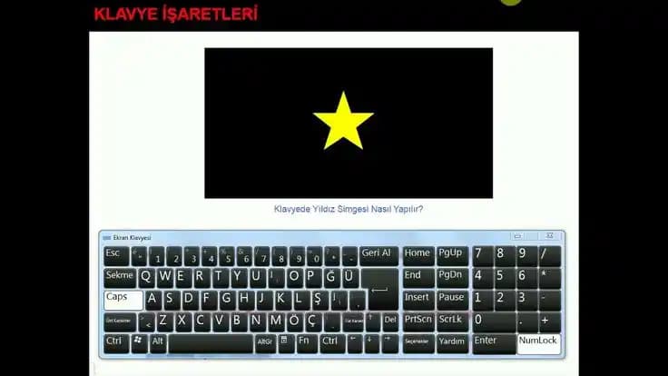Yıldız Şekli Klavye: Ergonomik ve Yenilikçi Tasarımıyla Gelişmiş Kullanım
