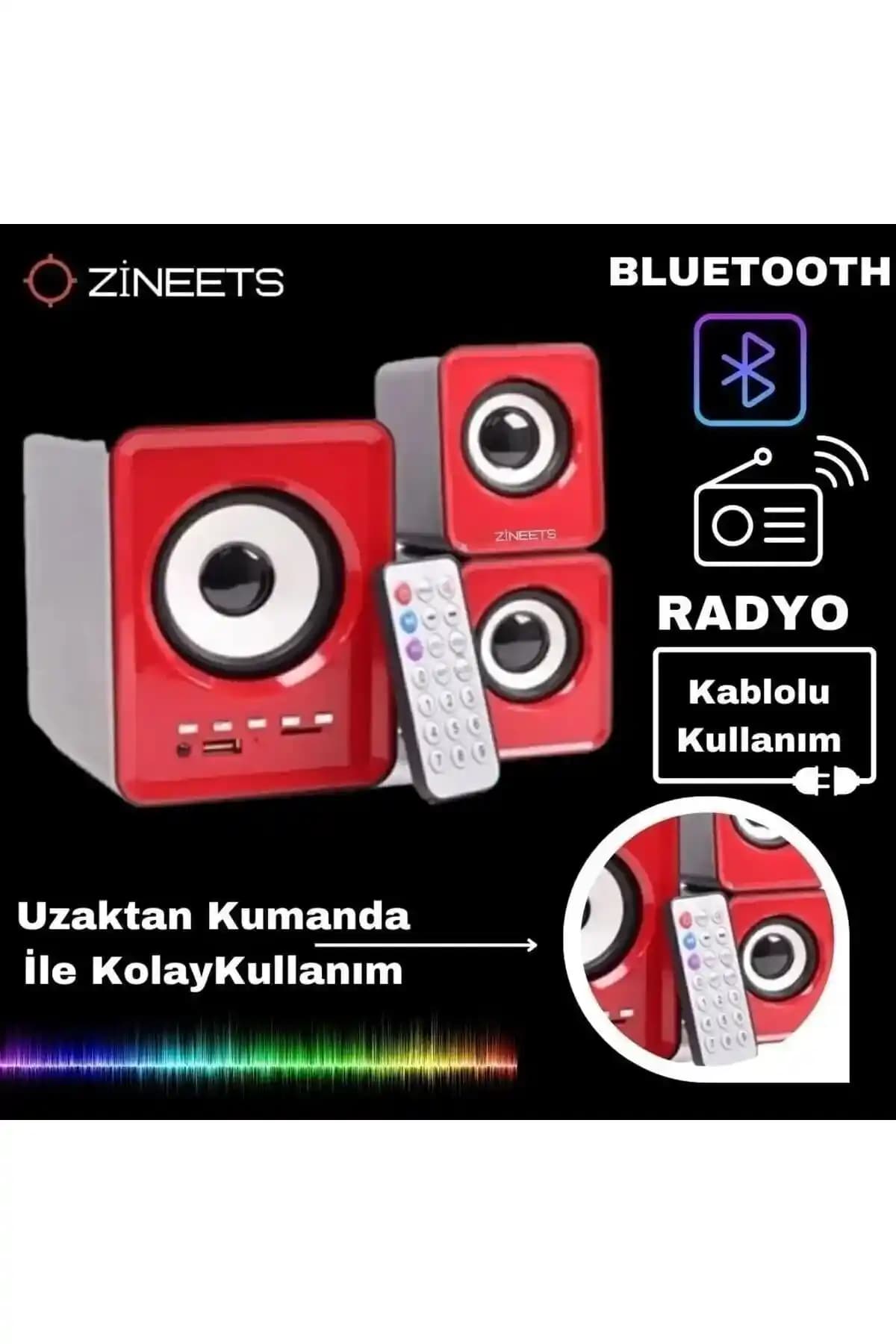 Zineets Bluetooth Hoparlör: Taşınabilir, Dayanıklı ve Yüksek Ses Kalitesiyle Teknoloji