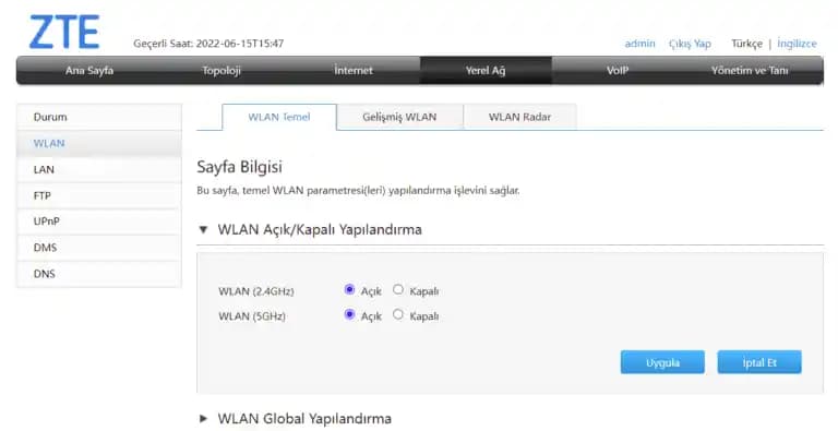 ZTE Arayüz Şifresi: Güvenlik ve Şifre Unutma Durumunda Çözüm Yöntemleri