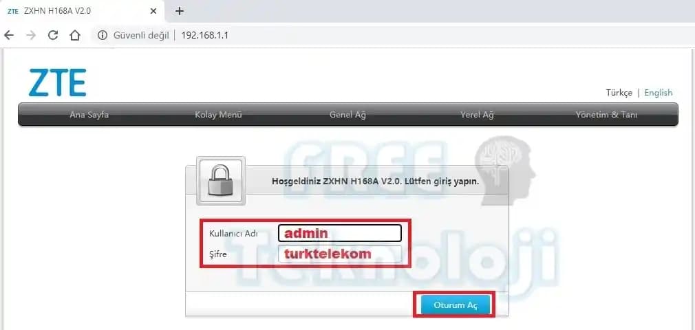ZTE Modem Arayüz Şifresi: Güvenli İnternet Bağlantısı İçin Kapsamlı Rehber