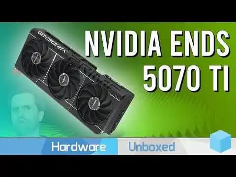 NVIDIA RTX 5070 Ti Üretimi Durduruldu: GPU Piyasasında Orta Segmentte Değişim