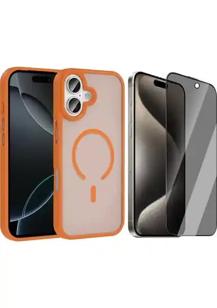 Vendas iPhone 17 Kılıf: M-safe Şarj Özellikli Mat Arka Yüzey ve Hayalet Ekran Koruyucu