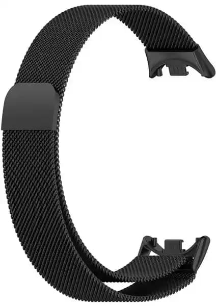 Xiaomi Mi Band 10, 9 ve 8 için MobaxAksesuar Milano Loop Metal Kordon - Dayanıklı ve Şık