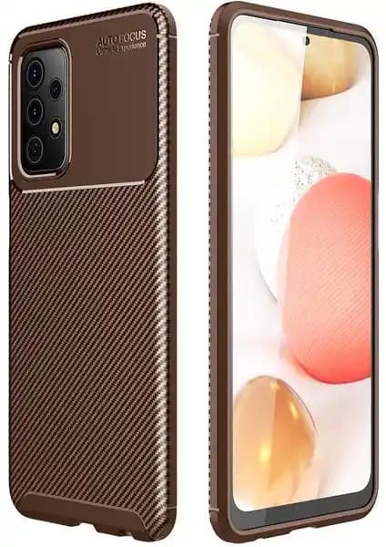 Zore Galaxy A52 Kılıf Negro Silikon Kapak Kahverengi: Şıklık ve Dayanıklı Koruma