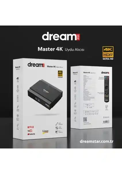 Dreamstar 4K Linux Uydu Alıcısı 8GB Hafıza ile Yüksek Kalite ve Çok Yönlü Kullanım