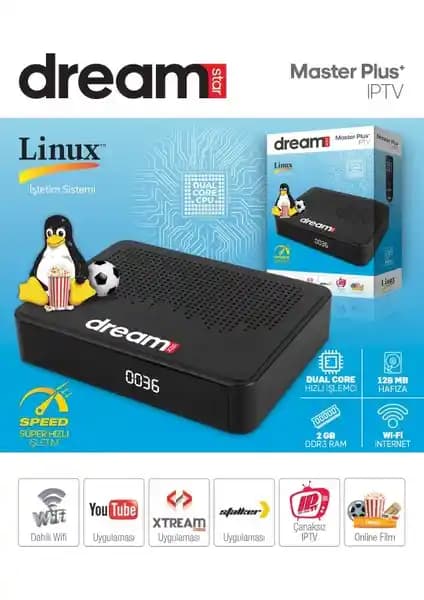 Dreamstar Master Plus+ Uydu Alıcı ile Yüksek Kalitede Televizyon Deneyimi