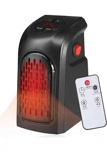 FourForce Lua 400W Elektrikli Masaüstü Fanlı Isıtıcı: Taşınabilir ve Hızlı Isınma Özelliğiyle Konfor Sağlar