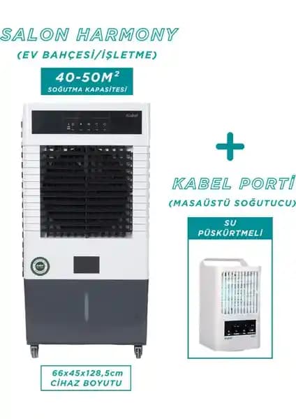 Kabel Salon Harmony ve Porti: Enerji Verimli Taşınabilir Hava Soğutucu Çözümleri