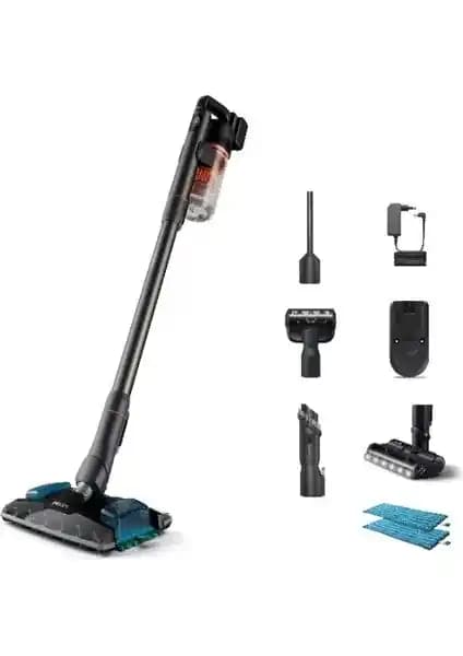 Philips Aqua Plus 8000 Serisi Kablosuz Dikey Süpürge ile Güçlü ve Pratik Temizlik Çözümü