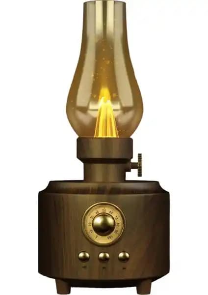 Royal Trend Nostaljik Gaz Lambalı Radyo Modern Teknoloji ve Vintage Tasarım Bir Arada