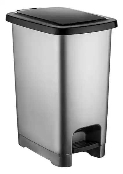 Şenyayla Pedallı Slim Çöp Kovası 60 lt: Dayanıklı ve Hijyenik Tasarım Çözümleri