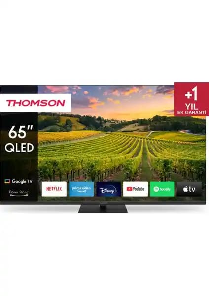Thomson 65QG5C14 65 İnç 4K Ultra HD QLED Smart TV Modern Tasarım ve Üstün Özellikler