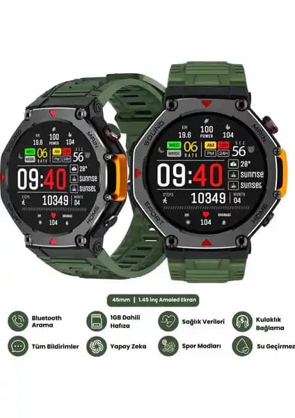 Harvox Watch Rx-4 ve Smartmi Rugged Pro Akıllı Saatlerin Karşılaştırması