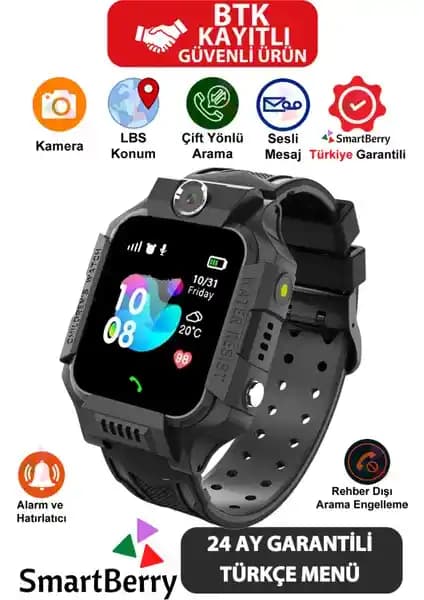 SmartBerry Z2 ve TCL MT40X Akıllı Çocuk Saatleri Karşılaştırması