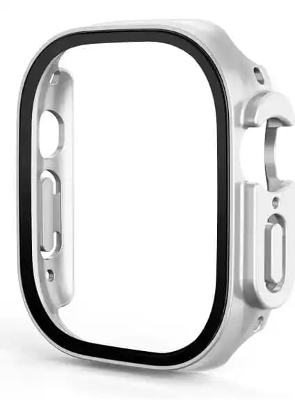 AktarMobile Apple Watch Ultra 49 mm Uyumlu Tam Koruma Seti Çizilmelere ve Darbelere Karşı Güvenli