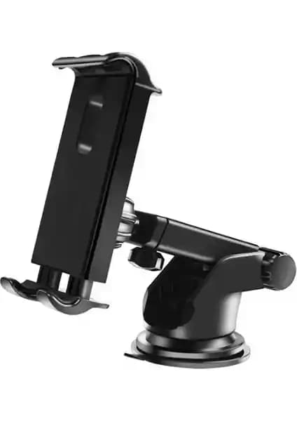 Ally Polham Universal Vantuzlu Torpido Üstü Teleskopik Araç Telefon ve Tablet Tutucu