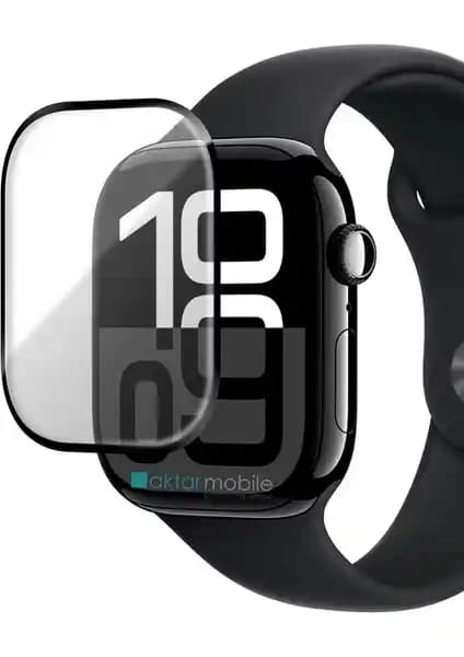 Apple Watch 10 ve 11 için 46 mm nano ekran koruyucu yüksek dayanıklılık ve kolay uygulama