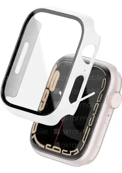 Apple Watch 7 45 mm için AktarMobile koruma seti tam uyumlu ve dayanıklı tasarım