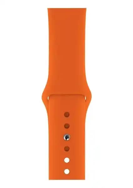 Apple Watch Seri 1-8 ve SE için Şık ve Dayanıklı Silikon Kayışlar 38MM/40MM/41MM