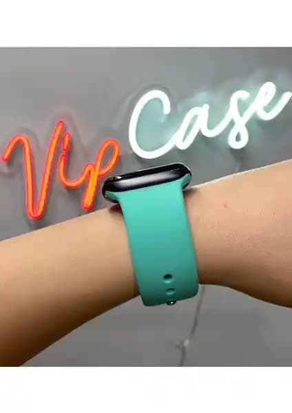 Apple Watch Silikon Kordonları 42mm-45mm Arası Çeşitli Renk ve Boyut Seçenekleriyle