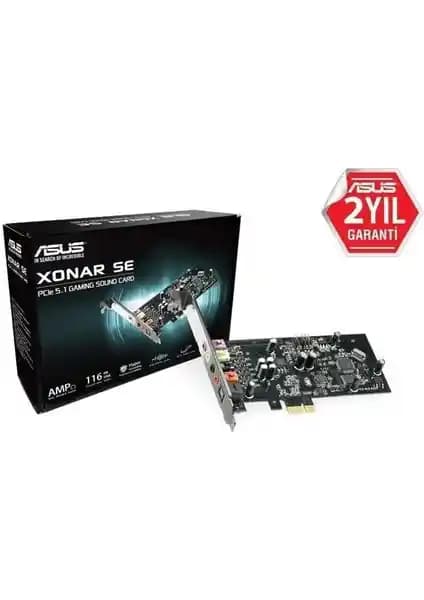 Asus PCIe 1X Xonar SE 5.1 Gaming Ses Kartı İncelemesi ve Teknik Özellikler