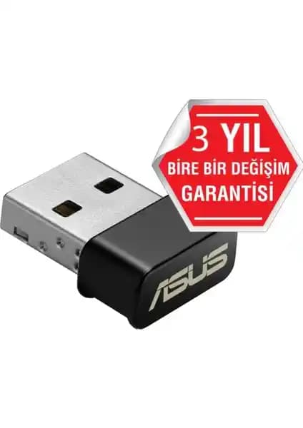 Asus USB-AC53 Nano DualBand Kablosuz USB Adaptör: Yüksek Performans ve Taşınabilirlik